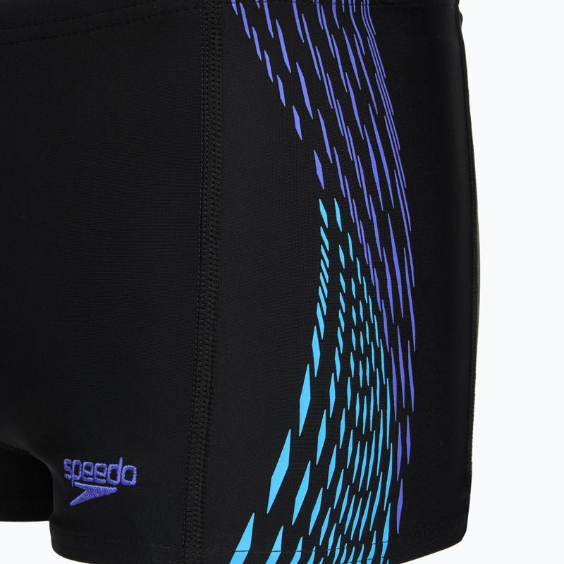 Детски боксерки за плуване Speedo Plastisol Placement Aquashort cobalt pop 3