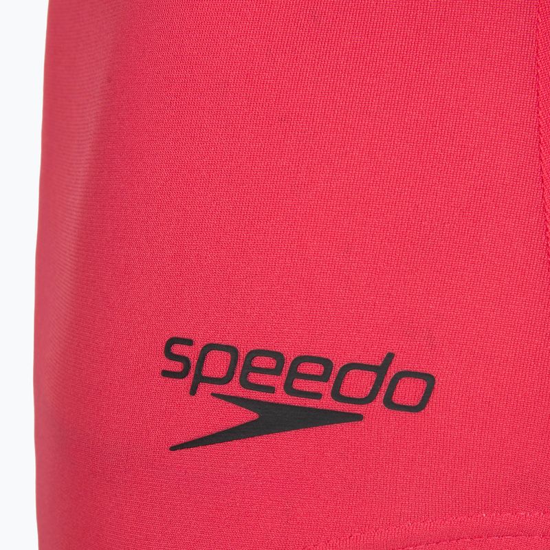 Дамски цял костюм за плуване Speedo Flex Band with Swim Bra raspbery fill/vermilion/punch 9