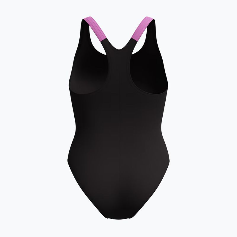 Дамски цял бански костюм Speedo HyperBoom Splice Racerback neon violet 2