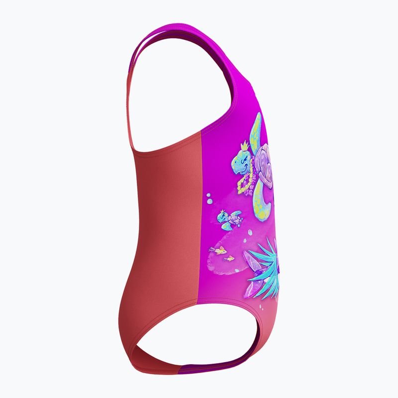 Speedo Детски бански костюм от една част с цифров печат Diva 4