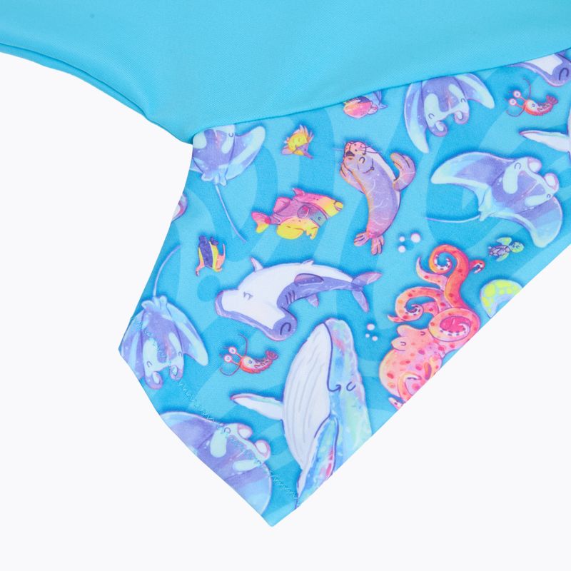 Мъжки двукомпонентен бански костюм Speedo Learn To Swim Digital Rash Top Set turkish sea 6