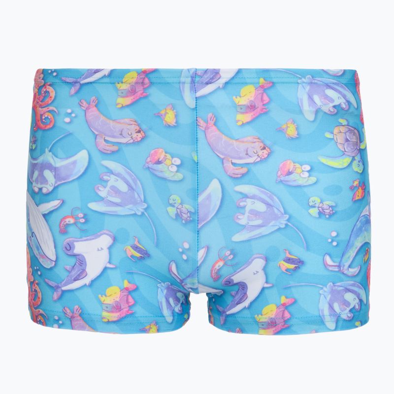 Мъжки двукомпонентен бански костюм Speedo Learn To Swim Digital Rash Top Set turkish sea 7