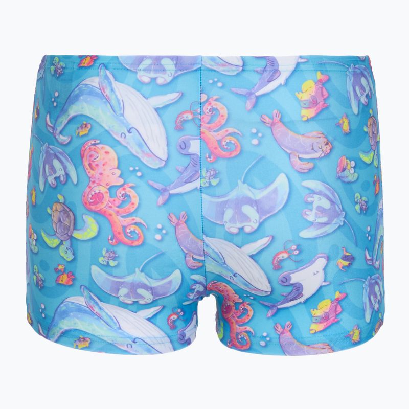 Мъжки двукомпонентен бански костюм Speedo Learn To Swim Digital Rash Top Set turkish sea 8