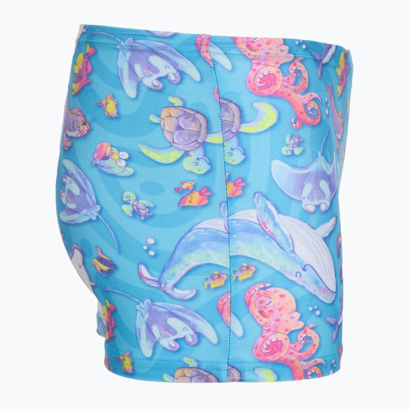 Мъжки двукомпонентен бански костюм Speedo Learn To Swim Digital Rash Top Set turkish sea 9