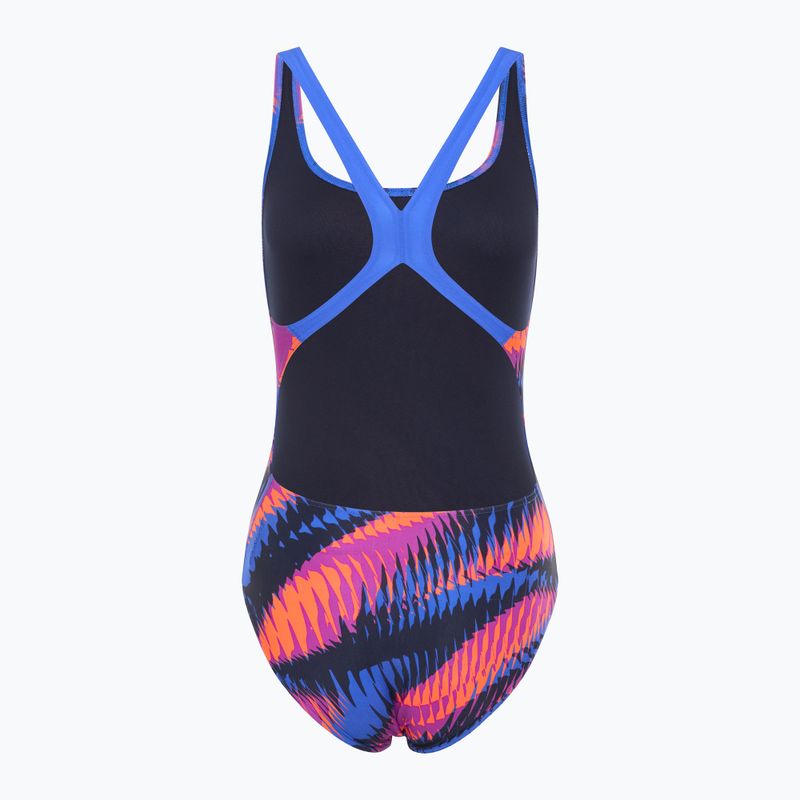 Speedo дамски бански костюм от една част Allover Digital Powerback razor sharp/diva 2