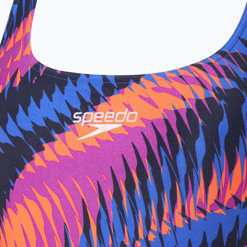Speedo дамски бански костюм от една част Allover Digital Powerback razor sharp/diva 3