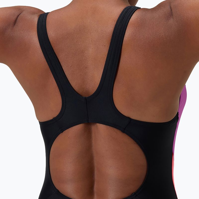 Дамски цял бански костюм Speedo Colourblock 2.0 neon violet 6