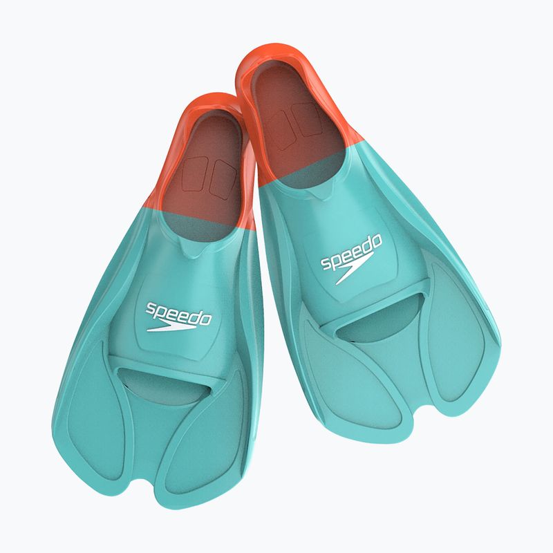 Плавници за плуване Speedo Biofuse Training arctic glass/volcanic orange