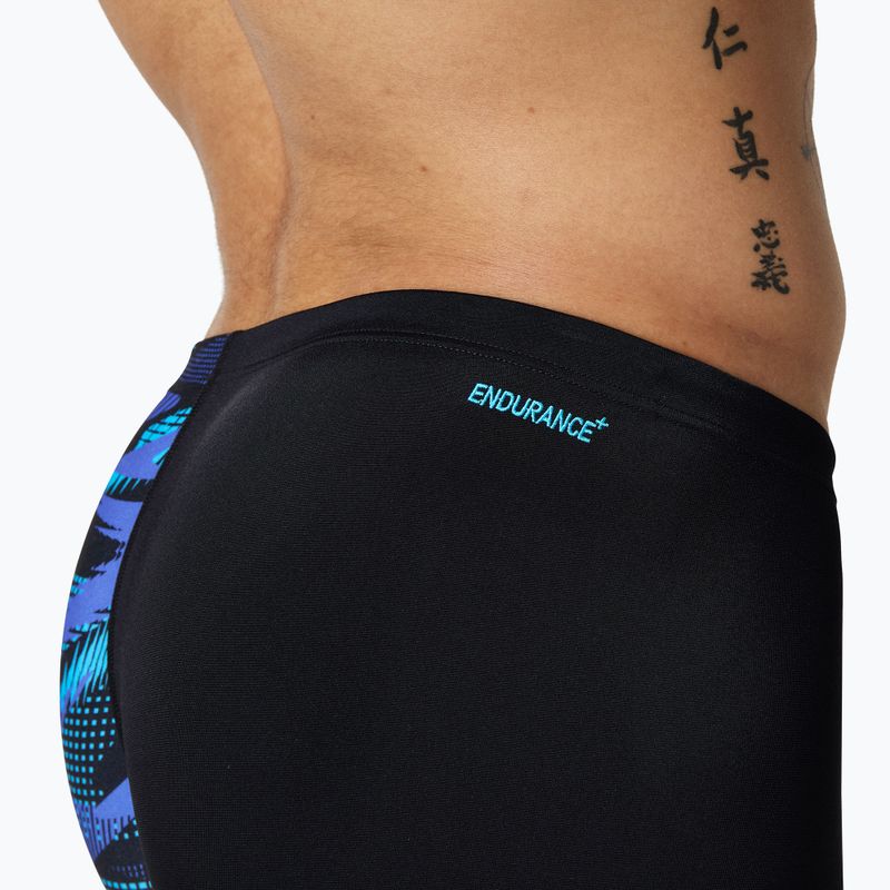Мъжки шорти за плуване тип клин Speedo HyperBoom V-Cut Jammer black/cobalt pop 4