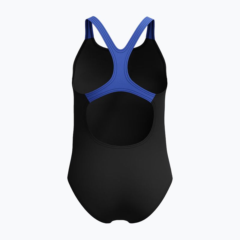 Детски цял бански костюм Speedo Medley Logo Medalist cobalt pop 2