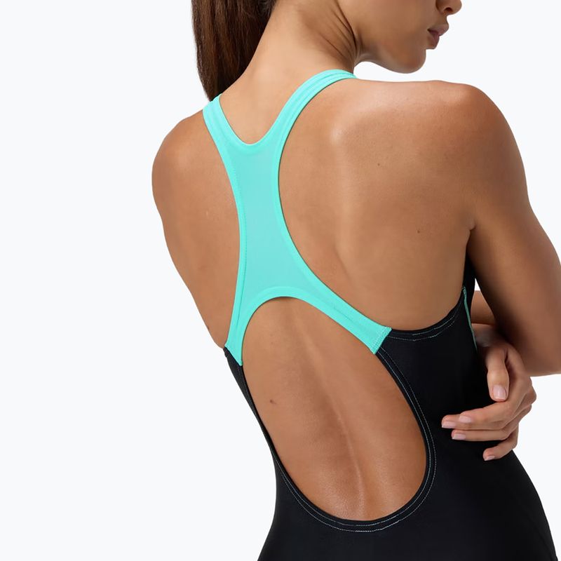 Дамски цял бански костюм Speedo Medley Logo Medalist arctic glass 10