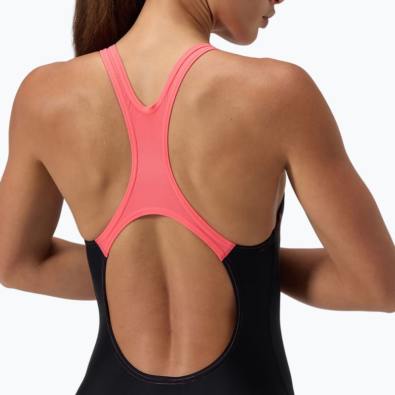 Дамски цял костюм за плуване Speedo Medley Logo Medalist coral sands 9