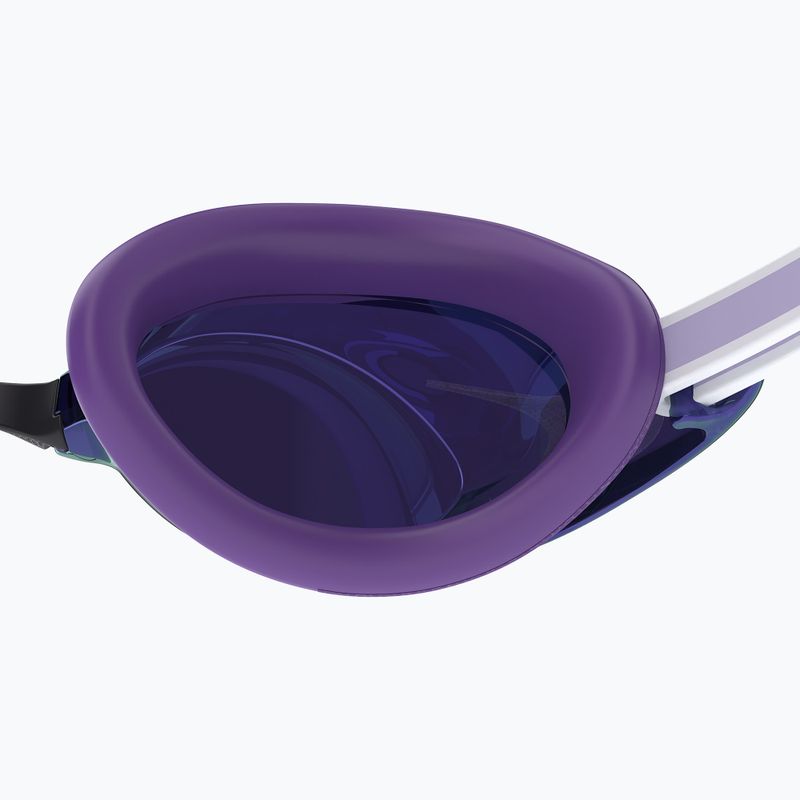 Очила за плуване за жени Speedo Vanquisher 3.0 Mirrored лилава мъгла/рис/сребърно огледало 4