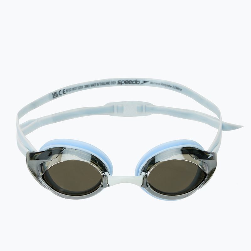 Speedo Vanquisher 3.0 Mirrored hawaiian sky/grey/silver mirror дамски очила за плуване 2