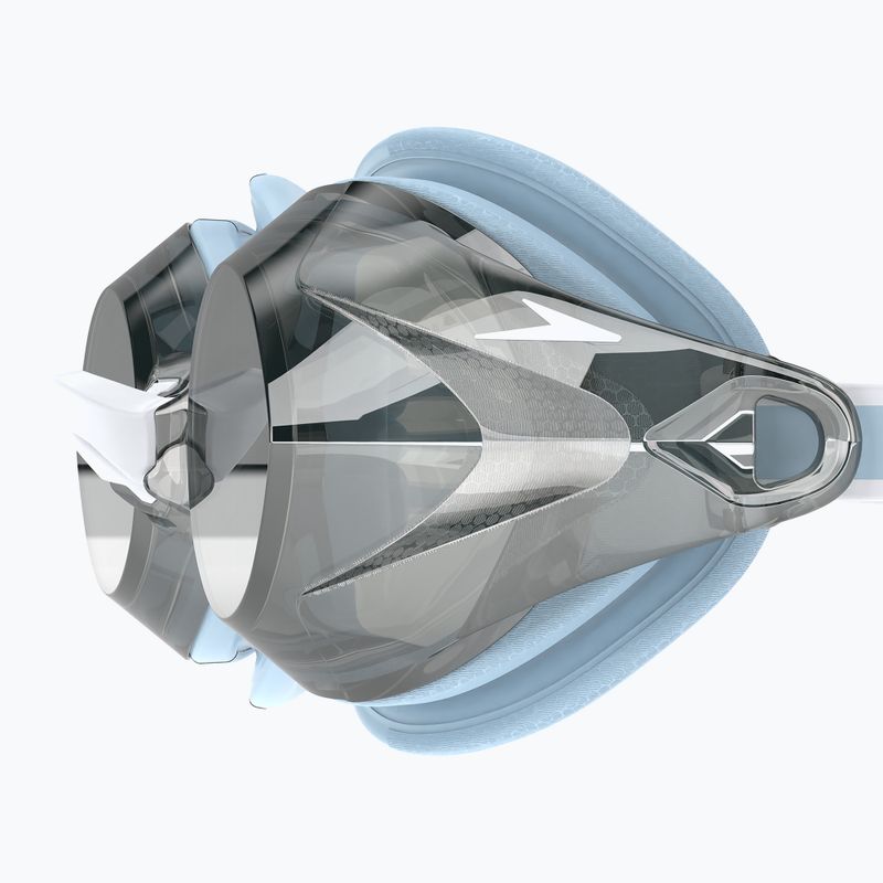 Speedo Vanquisher 3.0 Mirrored hawaiian sky/grey/silver mirror дамски очила за плуване 3