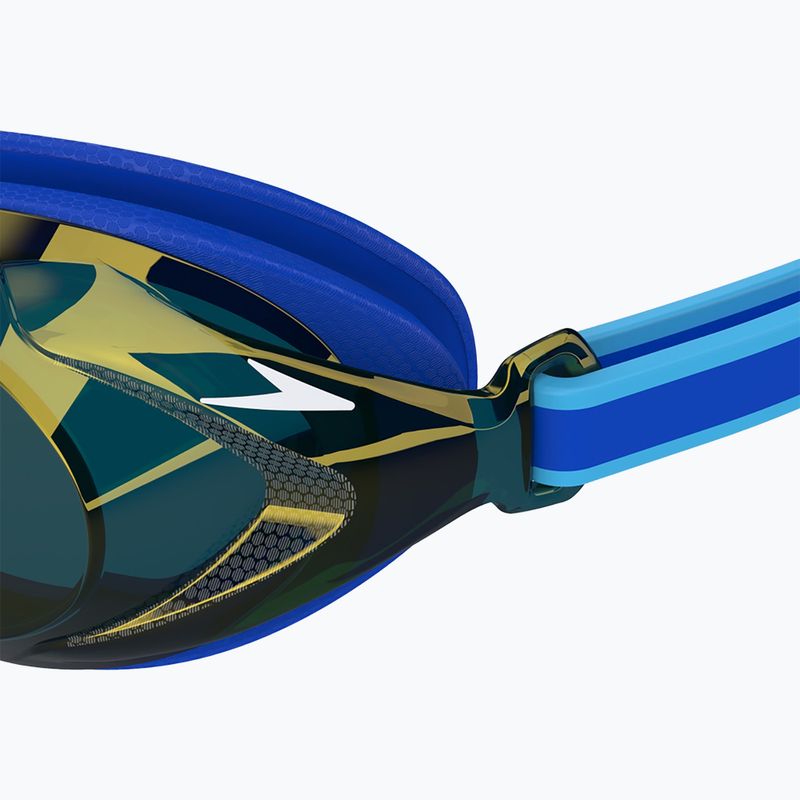 Детски очила за плуване Speedo Vanquisher 3.0 Mirror cobalt pop / cobalt / gold mirror 5