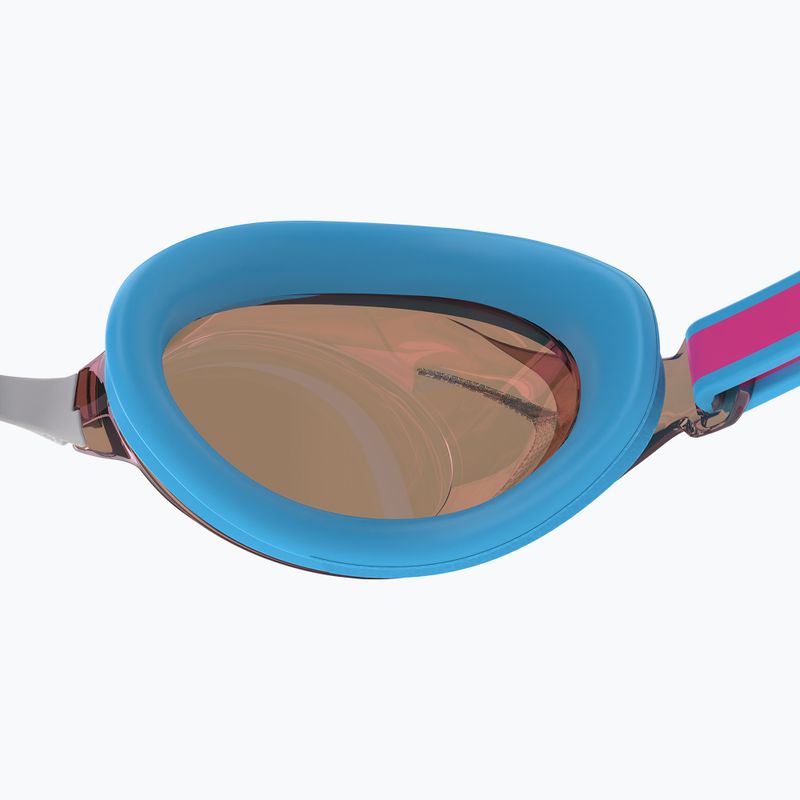 Speedo Vanquisher 3.0 Mirror детски очила за плуване picton blue/vermillion/gold mirror 5