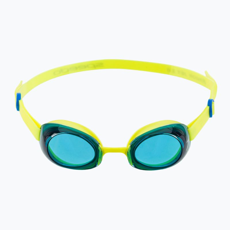 Детски очила за плуване Speedo Jet 2.0 empire yellow / neon blue 2