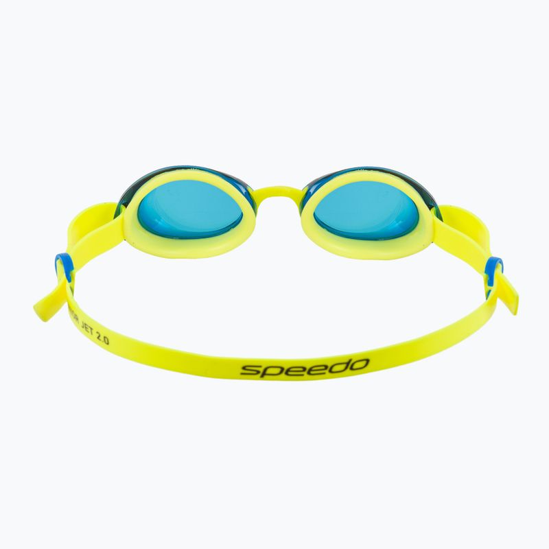 Детски очила за плуване Speedo Jet 2.0 empire yellow / neon blue 4