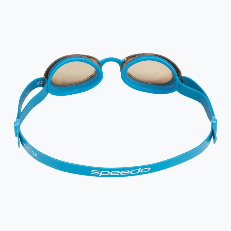 Детски очила за плуване Speedo Jet 2.0 azure blue / parrot 4