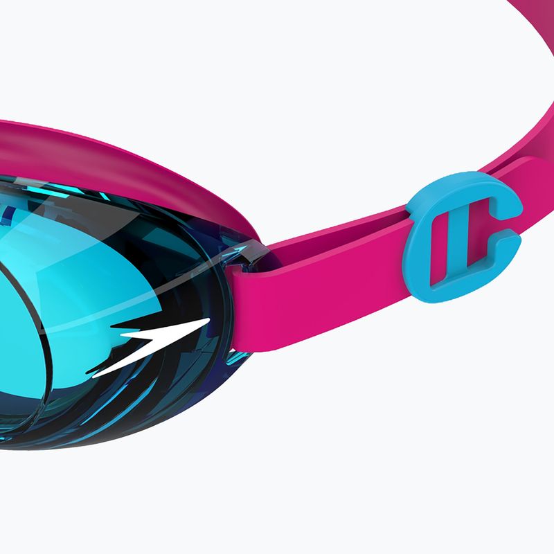 Детски очила за плуване Speedo Jet 2.0 electric pink / azure blue 4