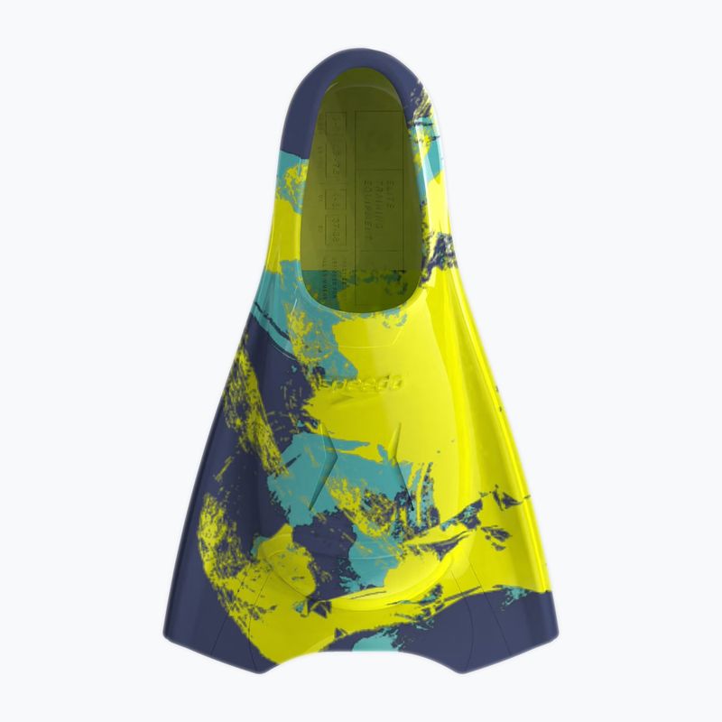 Плавници Speedo Short Blade hapuna blue/хипер жълто/арктическо стъкло