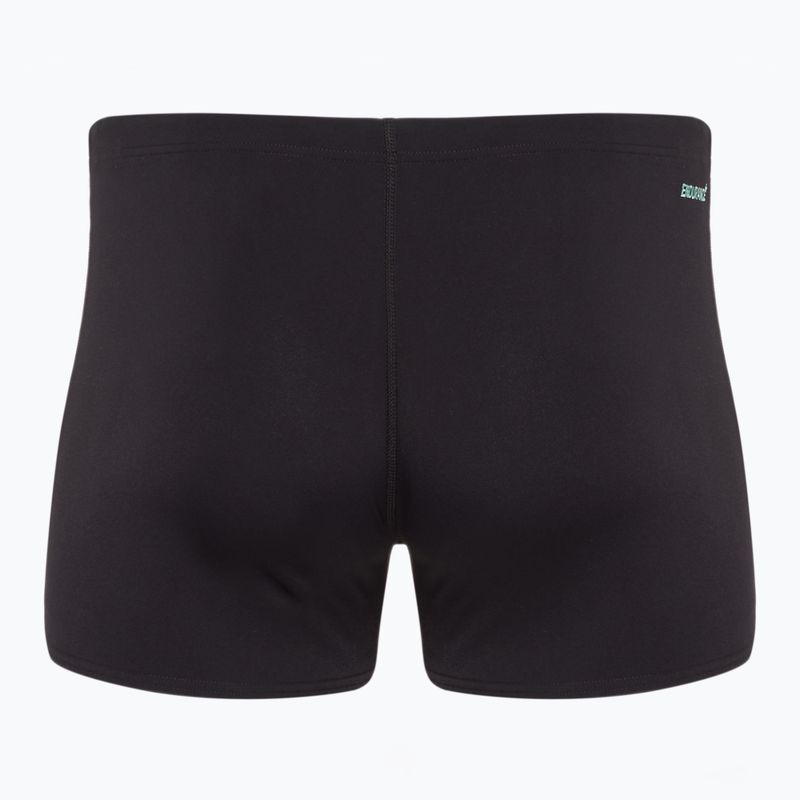 Мъжки боксерки за плуване Speedo Hyperboom Panel Aquashort black/dark teal 2
