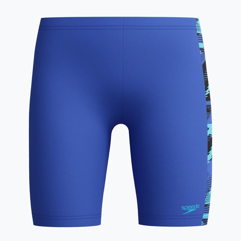 Детски шорти за плуване тип клин Speedo HyperBoom Panel Jammer cobalt pop