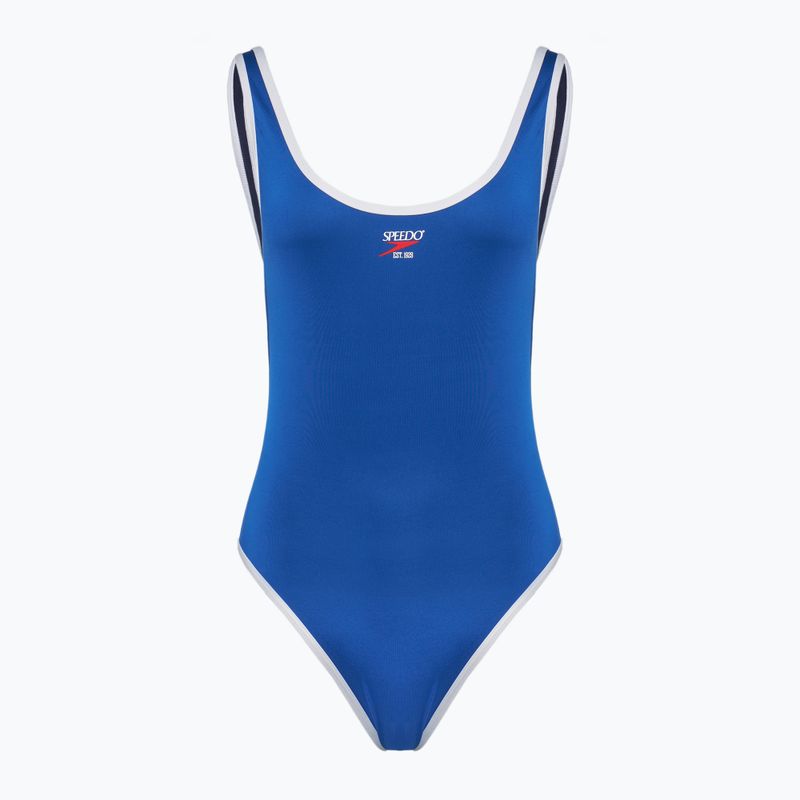 Speedo Solid Bound Scoop турско море дамски бански костюм от една част