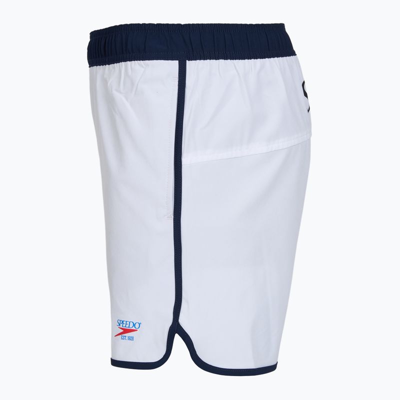 Speedo Jetstream Retro Logo Volley 16" бели къси панталони за плуване за мъже 3