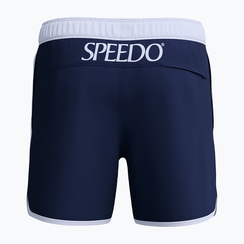 Мъжки бански шорти Speedo Jetstream Retro Logo Volley 16“ peacoat 2