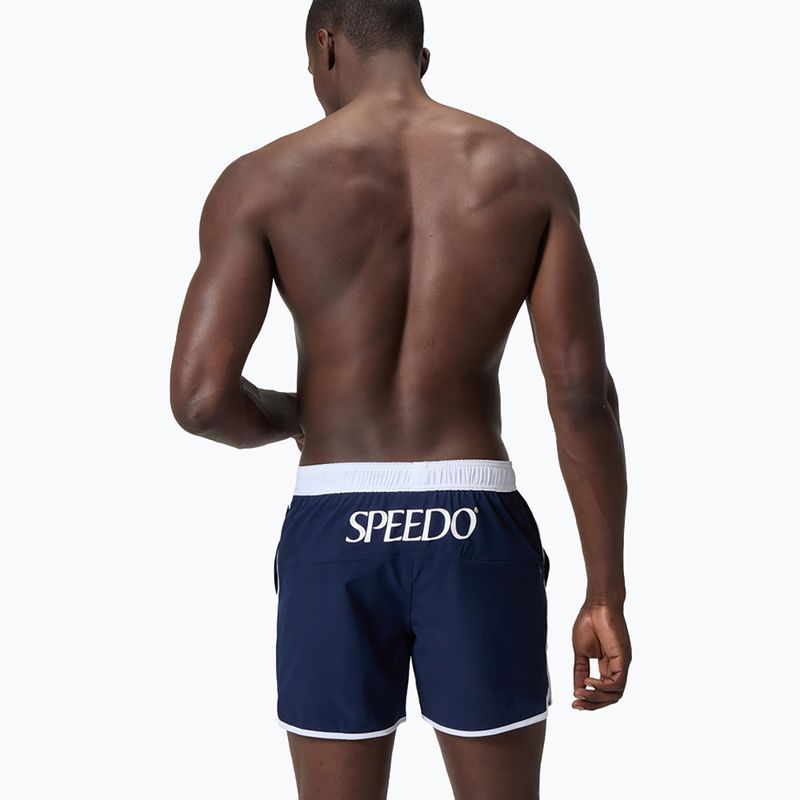Мъжки бански шорти Speedo Jetstream Retro Logo Volley 16“ peacoat 6