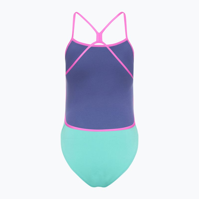 Speedo Solid Vback arctic glass дамски бански от една част 2