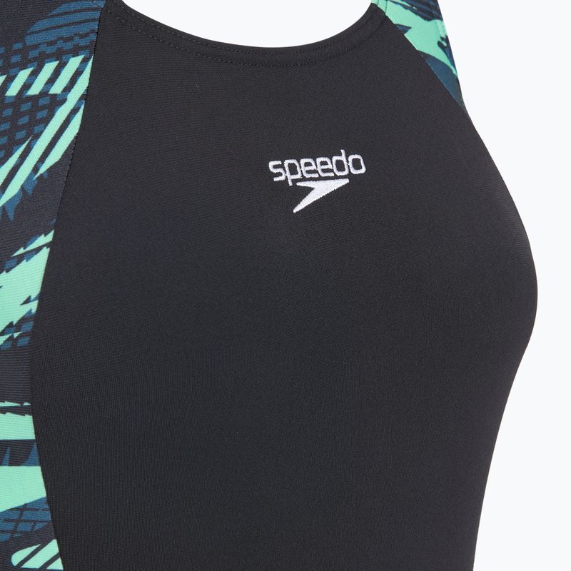 Дамски цял костюм за плуване Speedo HyperBoom Splice Legsuit dark teal 3