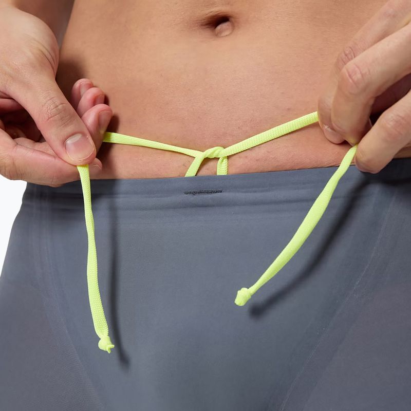 Мъжки шорти за плуване тип клин Speedo Fastskin LZR Intent 2.0 Jammer grey lead/acadia blue/hyper yellow 6