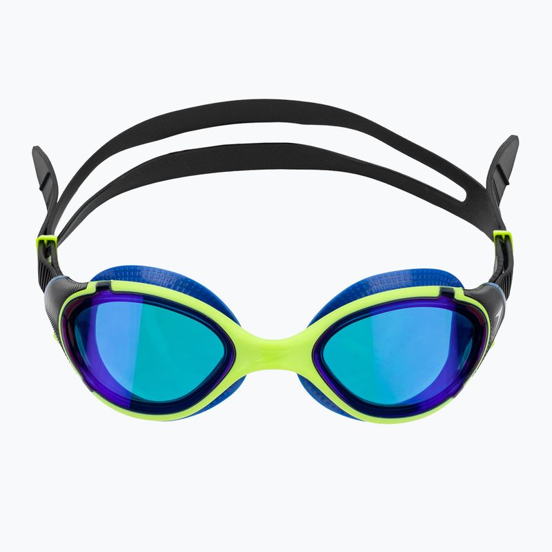 Очила за плуване Speedo Biofuse 2.0 Mirror electric lime / cobalt / iris mirror 2