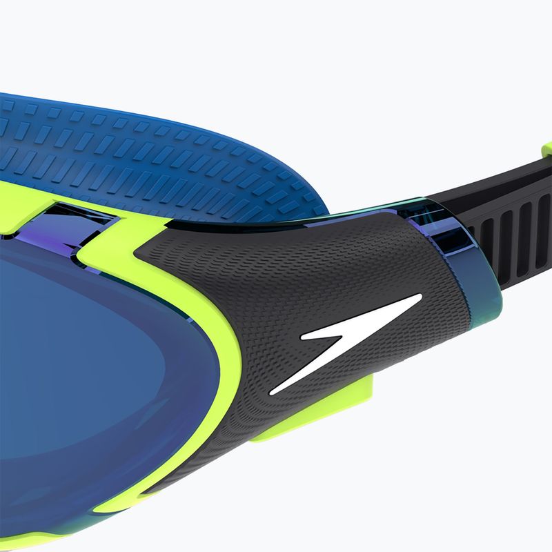 Очила за плуване Speedo Biofuse 2.0 Mirror electric lime / cobalt / iris mirror 5