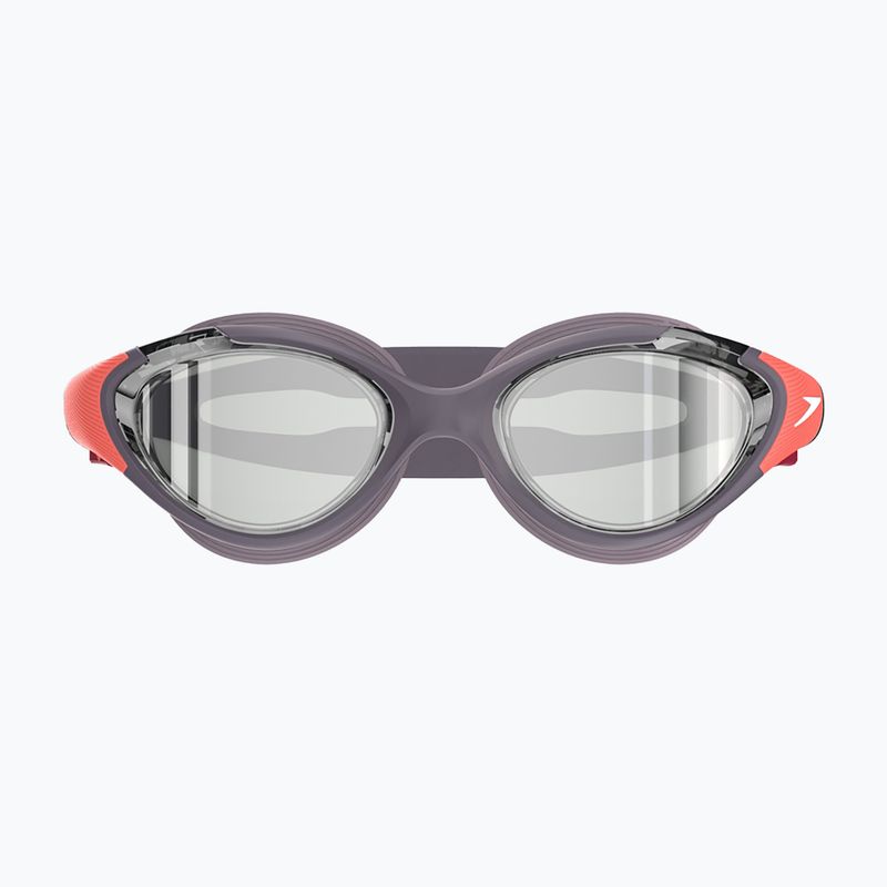Дамски очила за плуване Speedo Biofuse 2.0 Mirror vintage fog / steel / silver mirror 2
