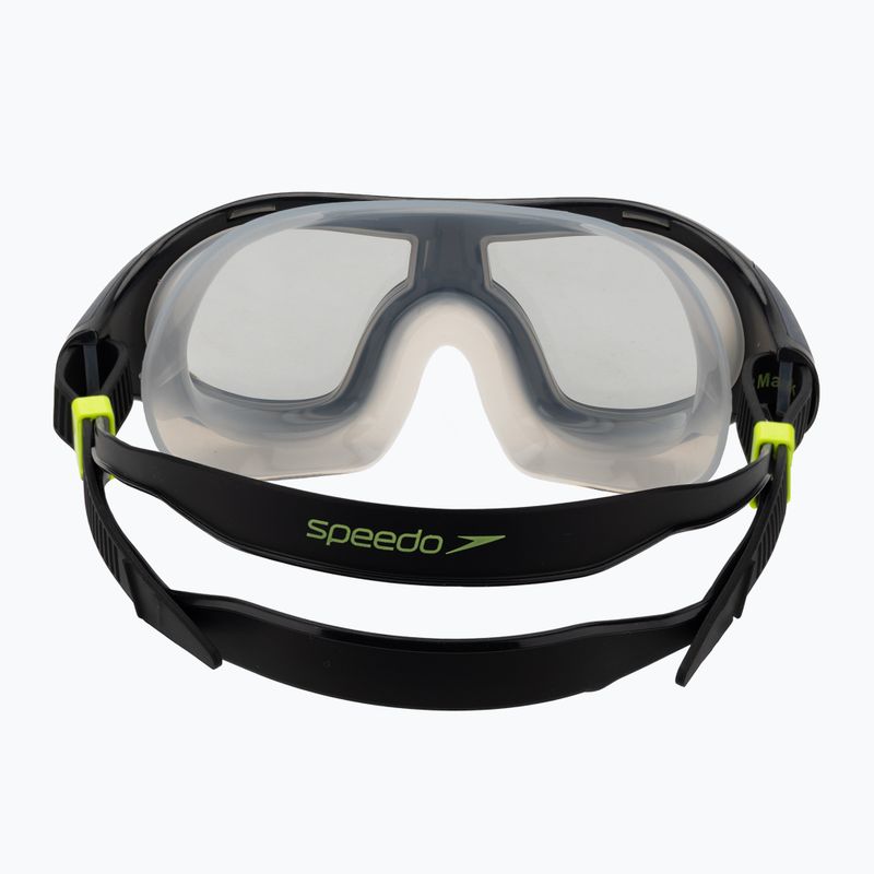 Маска за плуване Speedo Biofuse 2.0 black / steel 4