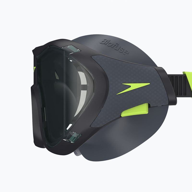 Маска за плуване Speedo Biofuse 2.0 black / steel 4