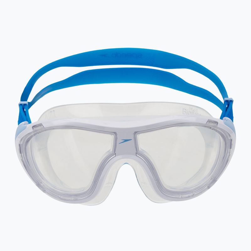 Маска за плуване Speedo Biofuse 2.0 white / clear 2
