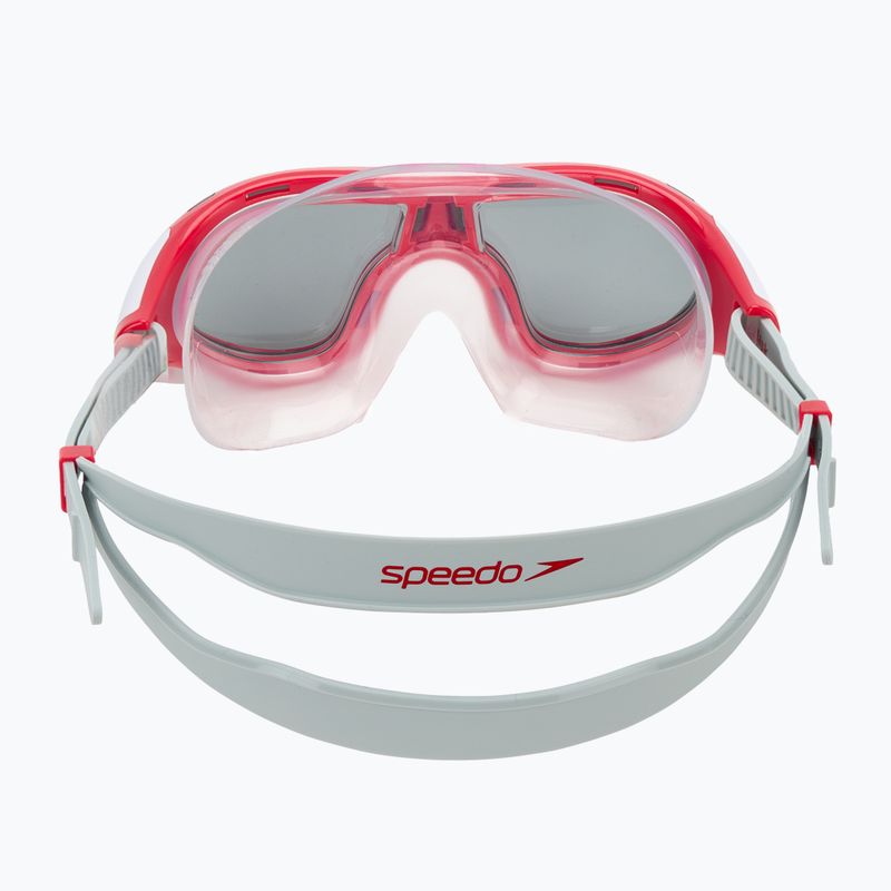Детска маска за плуване Speedo Biofuse 2.0 high risk red / smoke 4
