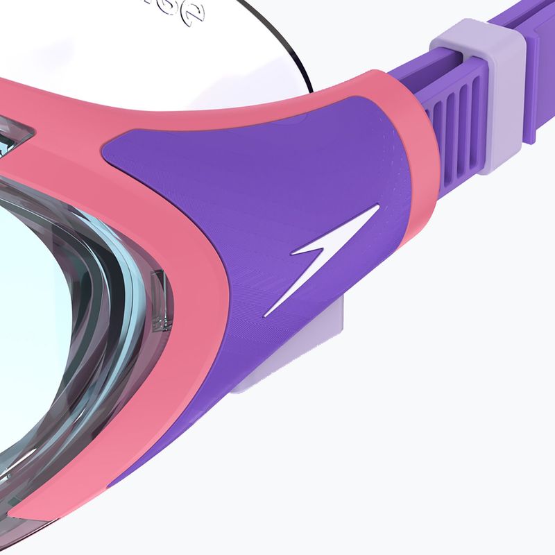 Детска маска за плуване Speedo Biofuse 2.0 pink lemonade / steel 5