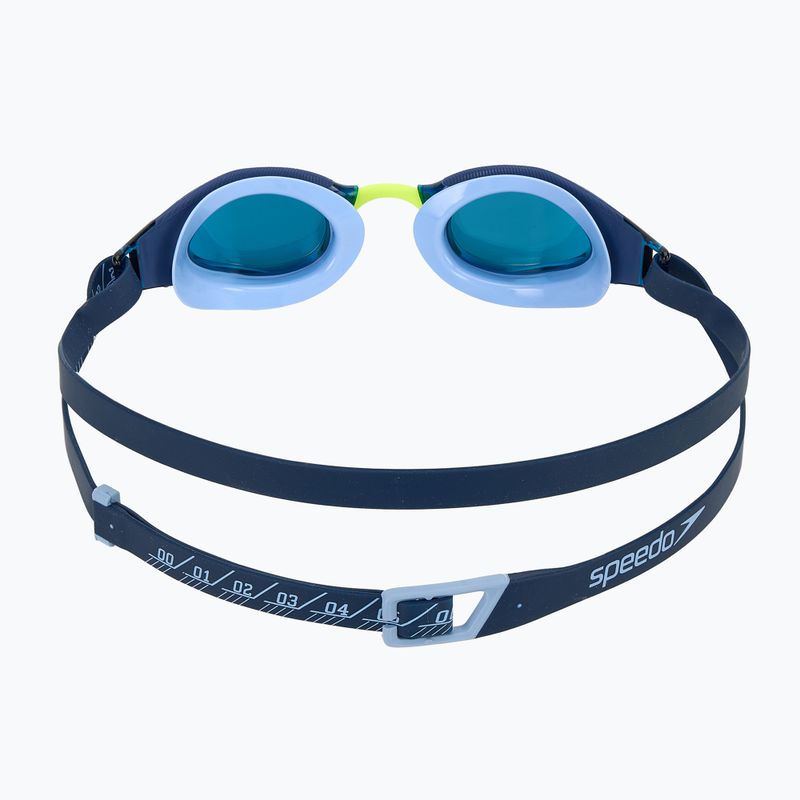 Очила за плуване Speedo Fastskin Hyper Elite Mirror night / cobalt / silver mirror 4