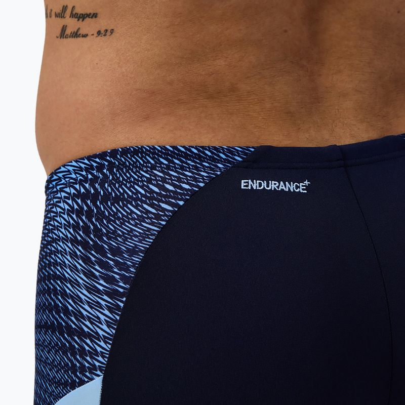Мъжки шорти за плуване тип клин Speedo Endurance+ MAX Splice Jammer navy/sugar blue 6