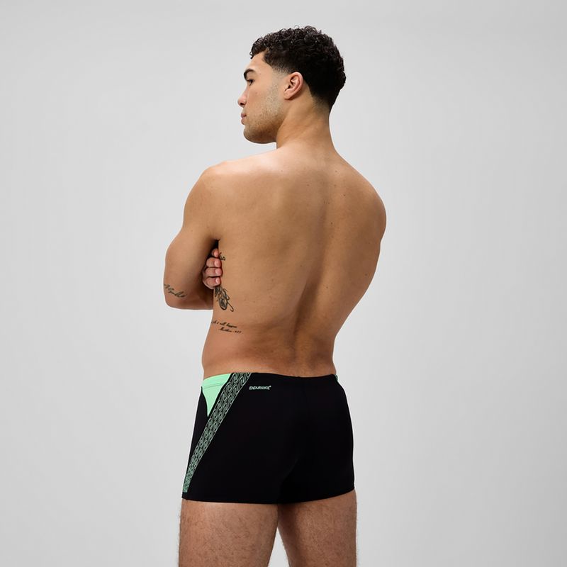 Мъжки боксерки за плуване Speedo Hyper Boom Splice black/alfalfa green 3