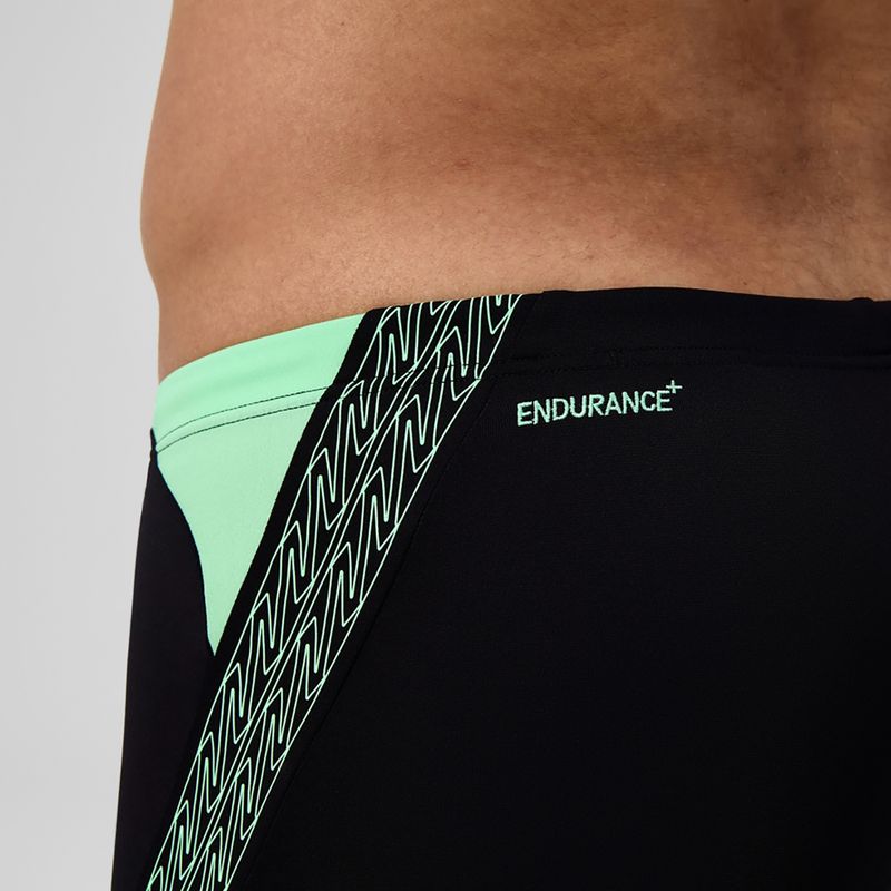 Мъжки боксерки за плуване Speedo Hyper Boom Splice black/alfalfa green 7