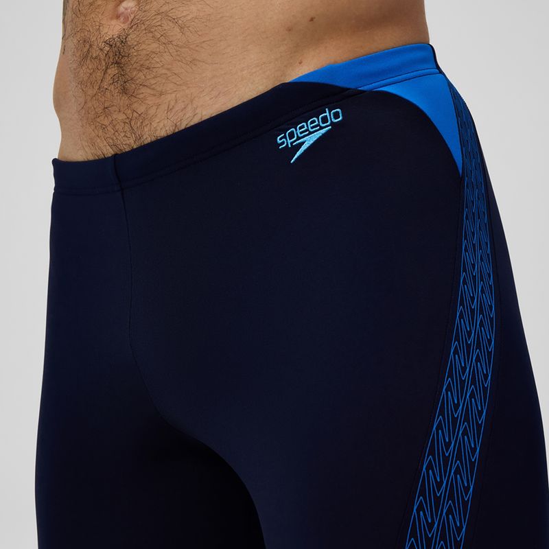 Мъжки шорти за плуване тип клин Speedo Hyper Boom Splice peacoat/lagoon blue 5