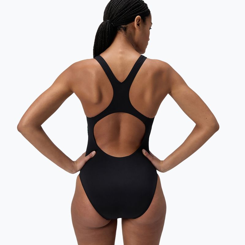 Дамски цял бански костюм Speedo Digital Printed Medalist turquoise gem 3