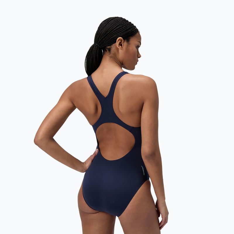 Дамски цял бански костюм Speedo Digital Printed Medalist lagoon blue 3